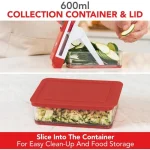 Zippy Slicer Mandoline Slicer, Julienne, Choper And Dicer For Vegetables - Image 6