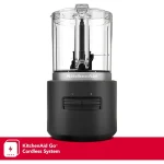 KitchenAid Go™ Cordless Food Chopper - battery INCLUDED, KFCR500, Black Matte - Image 2