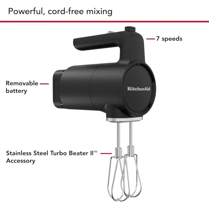 KitchenAid Go Cordless Hand Blender - Battery Included - Image 3