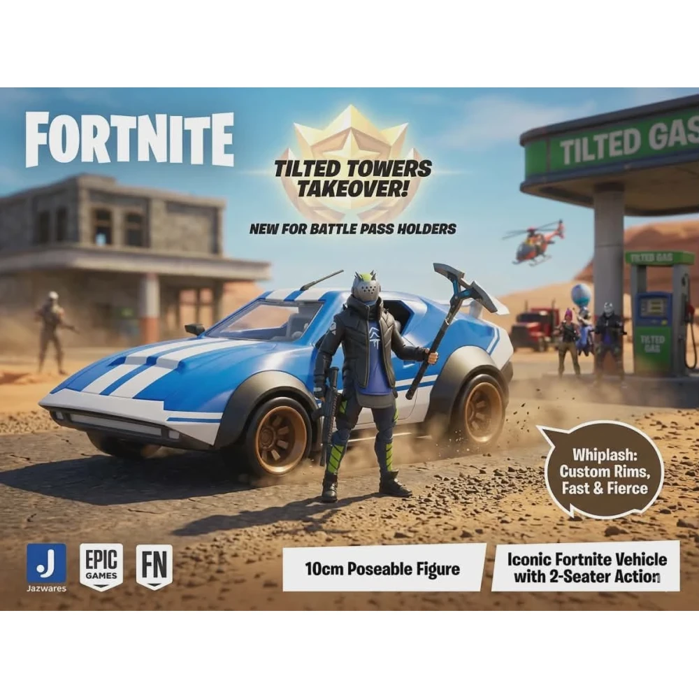 image Fortnite Whiplash & X-Lord (Black) Vehicle Set - Image 1