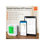 Track Smart Upper Arm Blood Pressure Monitor with Wide Range Cuff Standard To Large Adult Arms, Bluetooth Compatible for iOS & Android Devices - Image 4